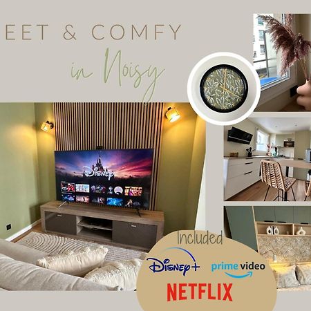 Sweet And Comfy In Hyper City Center With Netflix, Prime And Disney Plus Included Noisy-le-Grand Luaran gambar